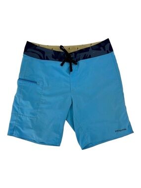 Patagonia board/Swim Shorts blue/camouflage size 34
